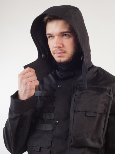 Куртка мужская ALLIGATOR  black (54 182-188) / ssh-1004black