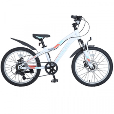 Велосипед TechTeam Katalina 20"х11" белый / TT