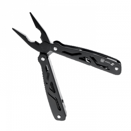 Мультитул Stinger с нейлоновым чехлом, 12 функций, сталь, алюминий, чёрный / 9081083