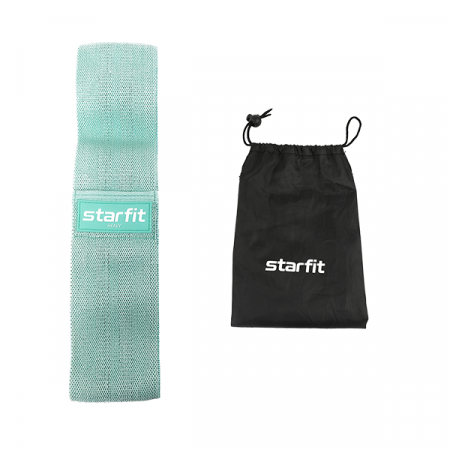 Мини-эспандер STARFIT ES-204 тканевый, высокая нагрузка, мятный / 16664