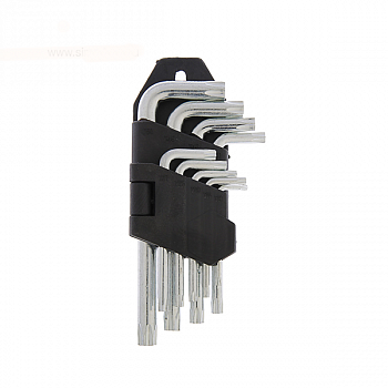 Набор ключей LOM, TORX Tamper, TT10 - TT50, 9 шт. / 2354389