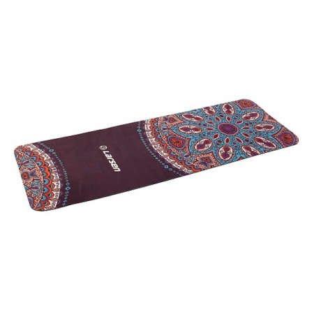 Коврик для фитнеса и йоги  Larsen microfiber р183х61х0,3см Style 3 / AL
