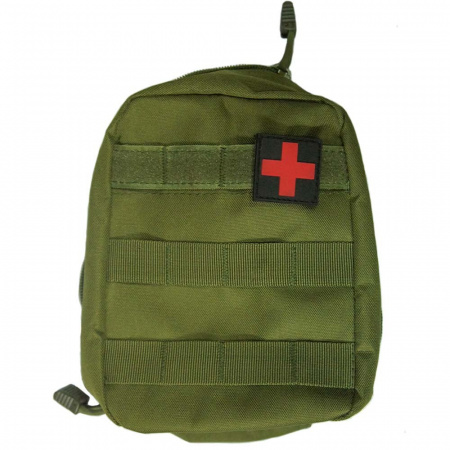 Подсумок под аптечку Molle CH-006, olive / rep-409olive