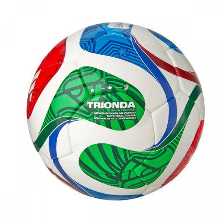 Мяч футзал. ADIDAS WC26 Trionda Training Sala, JD8048, р.4, 18п, ПУ, ручная сш, мультиколор / БМ