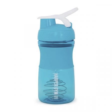 Шейкер Harper Gym Shaker Bottle S19 с венчиком 500мл голубой