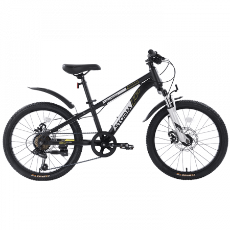 Велосипед TechTeam Storm 20"х11" черный / TT