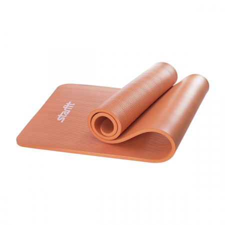Коврик для йоги STARFIT FM-301 NBR 183x58x1,5 см, оранжевый / 8851