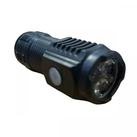 Фонарь аккумуляторный 3LED диода, зажим, USB