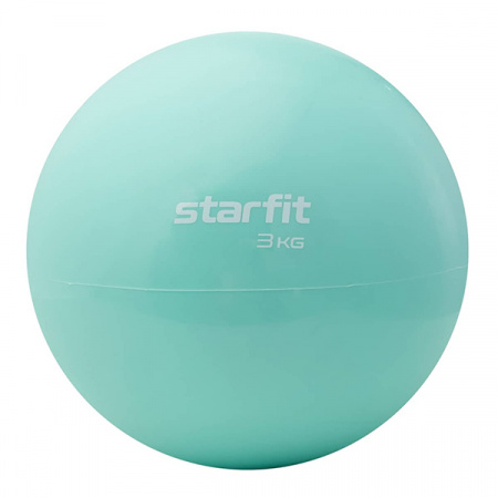 Медбол STARFIT GB-703 3 кг, мятный / 18930