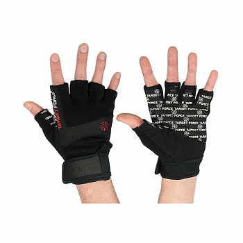 Перчатки для фитнеса STARFIT SU-118, черный (S) / 9553