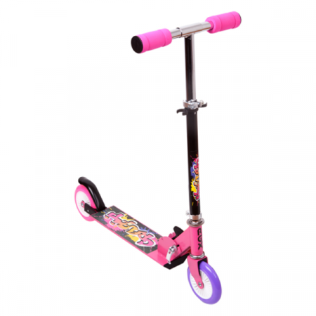Самокат GRAFFITI pink / Alcap