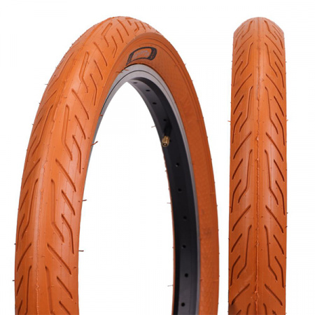 Покрышка для велосипеда KRYPTON BMX STORM  20X2.50 Orange 27TPI / 741613