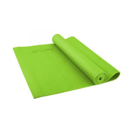 Коврик для йоги STARFIT FM-101 PVC 173x61x0,4 см, зеленый / 7224