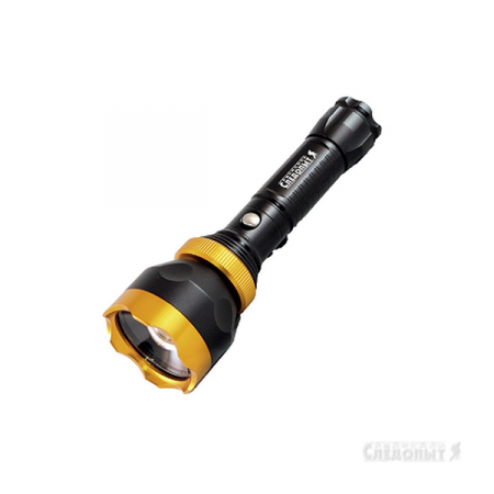 Фонарь ручной "СИБИРСКИЙ СЛЕДОПЫТ-Профи, 1L, zoom, аккум. 220B+12B, 3хААА / PF-PFL-L63