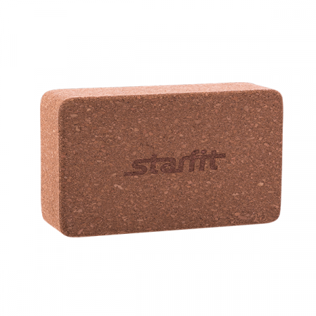Блок для йоги STARFIT FA-102, пробка / 8893