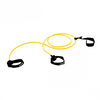 Эспандер лыжника-пловца BASEFIT ES-901 2 кг, light, 6х9х2200 мм, желтый / 19764