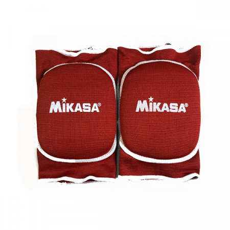 Наколенники Mikasa, красные, р-р XL, хлопок,эластик, профессиональные / G1002Кр 15004