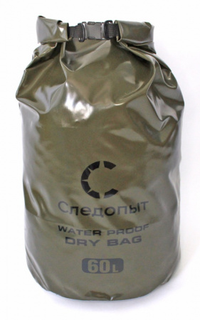 Гермомешок "СЛЕДОПЫТ - Dry Bag", 60 л, цв. хаки / PF-DB-60Н
