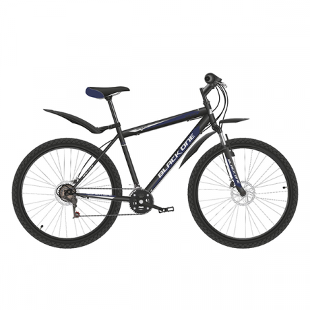 Велосипед Black One Onix 27.5 D чёрный/синий/серый 2019-2020 (16" (H000016571)) / 37595