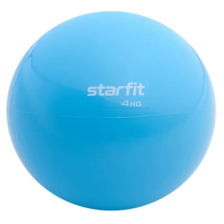 Медбол STARFIT GB-703 4 кг, синий пастель / 18931