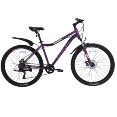 Велосипед TechTeam Katalina 27.5"х15" фиолетовый / TT