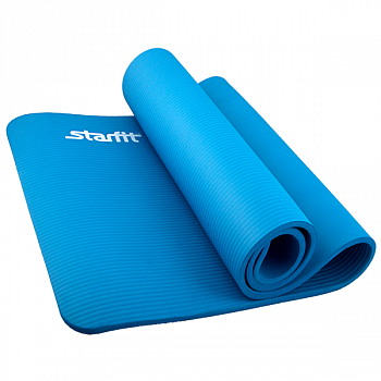 Коврик для йоги STARFIT FM-301 NBR 183x58x1,2 см, синий / 7251