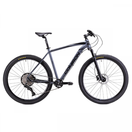 Велосипед горный COMIRON ZIRCON 29"*19", 1*12sp,  воздушная вилка, гидравлика, чёрный DV / 708299