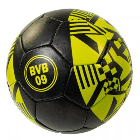 Мяч футбольный, клуб Borussia 09, №5 черный/желтый / WS