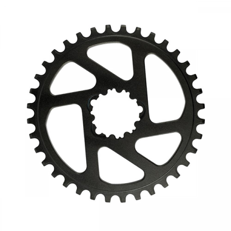 Звезда передняя для bmx Spline/socket drive 36T KENLI. /KL-C222/ Алюминий. BLACK / 725708
