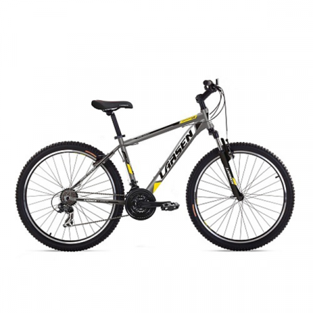 Велосипед Larsen Avantgarde 1.0 Gray/white/yellow 21ск, (18,26") серый/бел/желт (15")