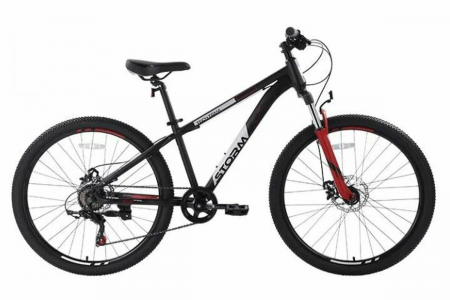 Велосипед TechTeam Storm 26"х14" чёрный / TT