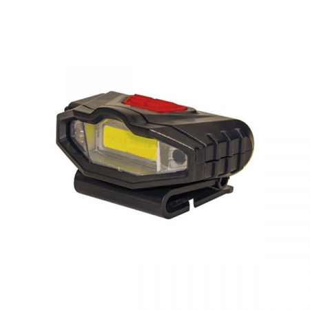 Фонарь для кепки "СИБИРСКИЙ СЛЕДОПЫТ-Протон", 1 COB + 2 LED, аккум. 220В, USB / PF-PFL-HL46