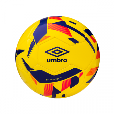 Мяч футзальный Umbro Neo Futsal Liga 20946U, №4, желтый/синий/оранжевый/красный / 14635
