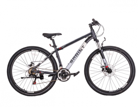 Велосипед TechTeam Sprint 27.5"х16" черный / TT