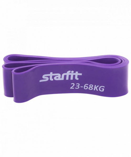 Эспандер многофункциональный STARFIT ES-802 ленточный 23- 68 кг, 208 х 6,4 см, фиолетовый / 16574