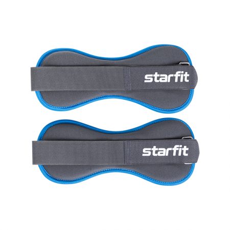Утяжелители универсальные STARFIT WT-501, 1,5 кг, черно-синий / 16671